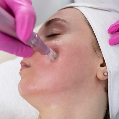 Microneedling treatment