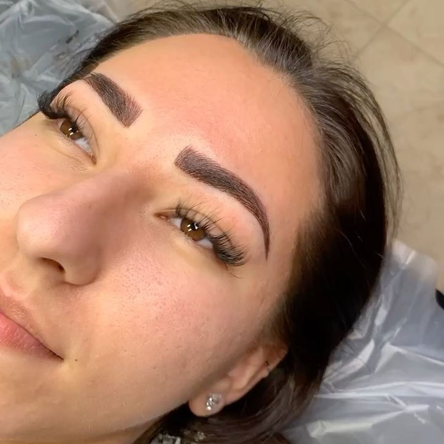 Microblading and shading