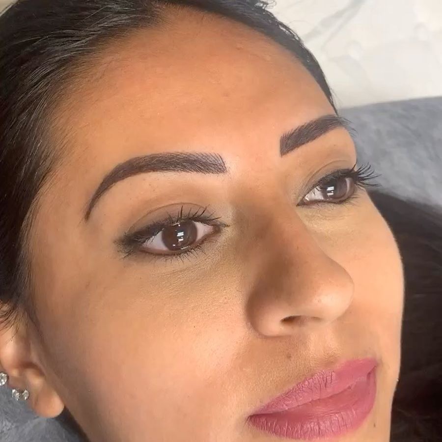 Microblading and shading